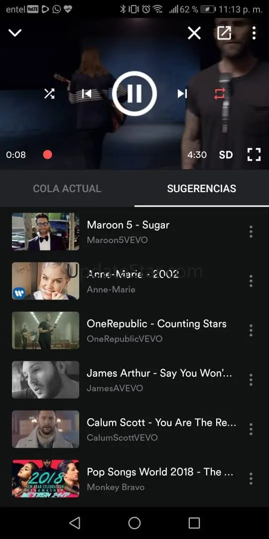 Vider: Youtube music player 1.0.6
