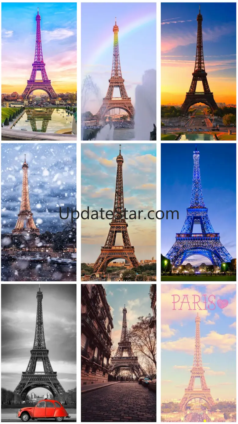 Paris Wallpaper - Eiffel Tower 1.0.5