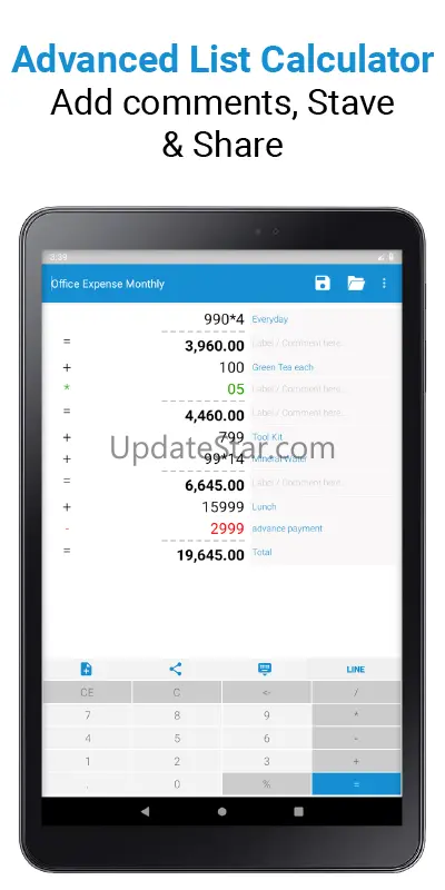 Adding Machine With Tape Calc 1.14.5