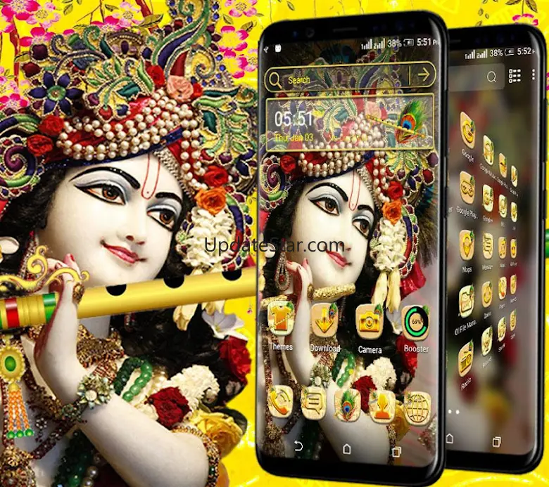 Krishna Ji Launcher Theme 1.2