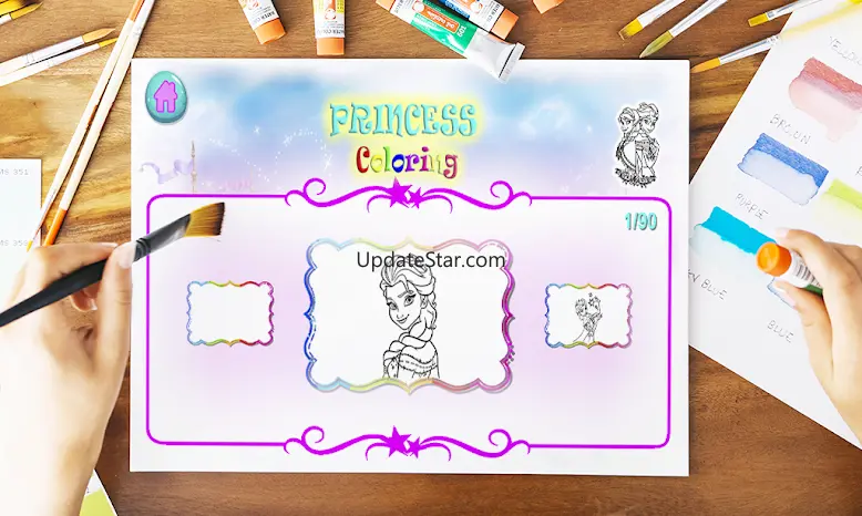 Princess Coloring Pages. 4.2