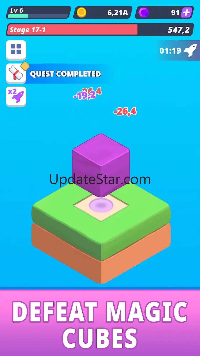 Tap Tap Cube - Idle Clicker 2.3