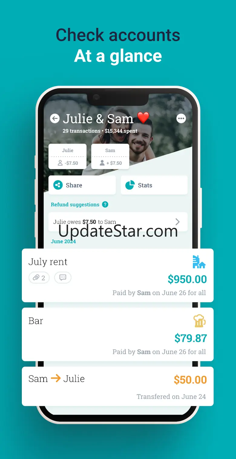 Sesterce – Share Expenses 2.16.20