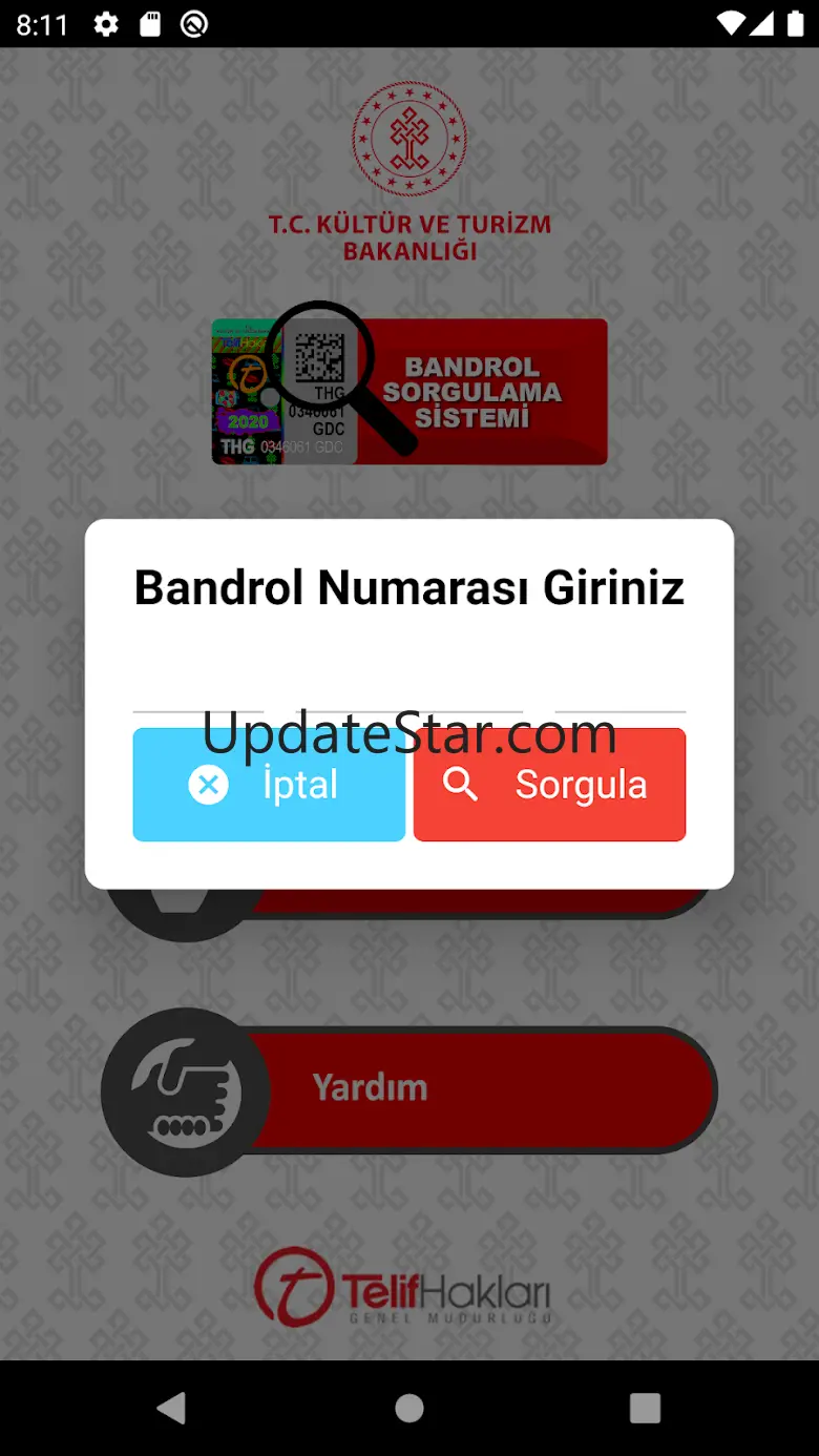 Bandrol Sorgulama 3.0.8