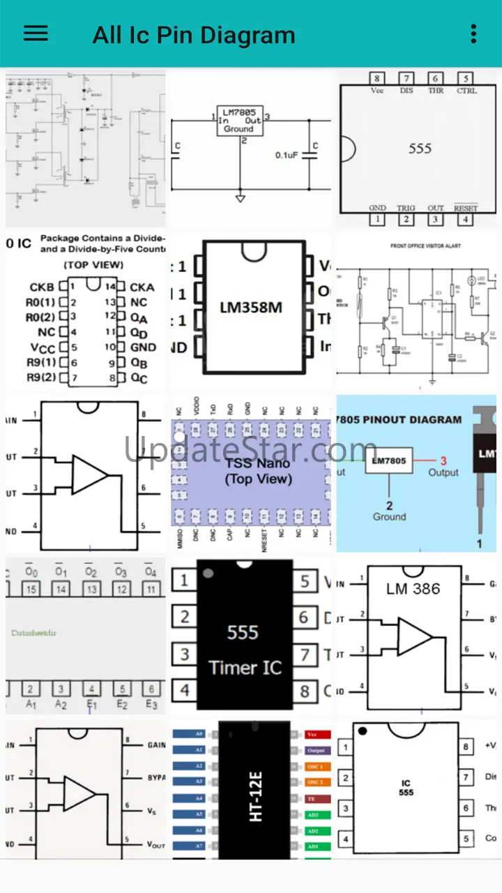 All Ic Pin Diagram 1.1