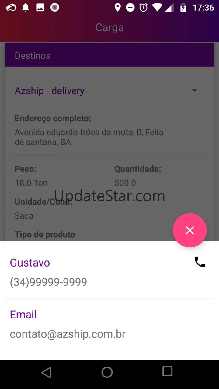 AZShip - Motorista