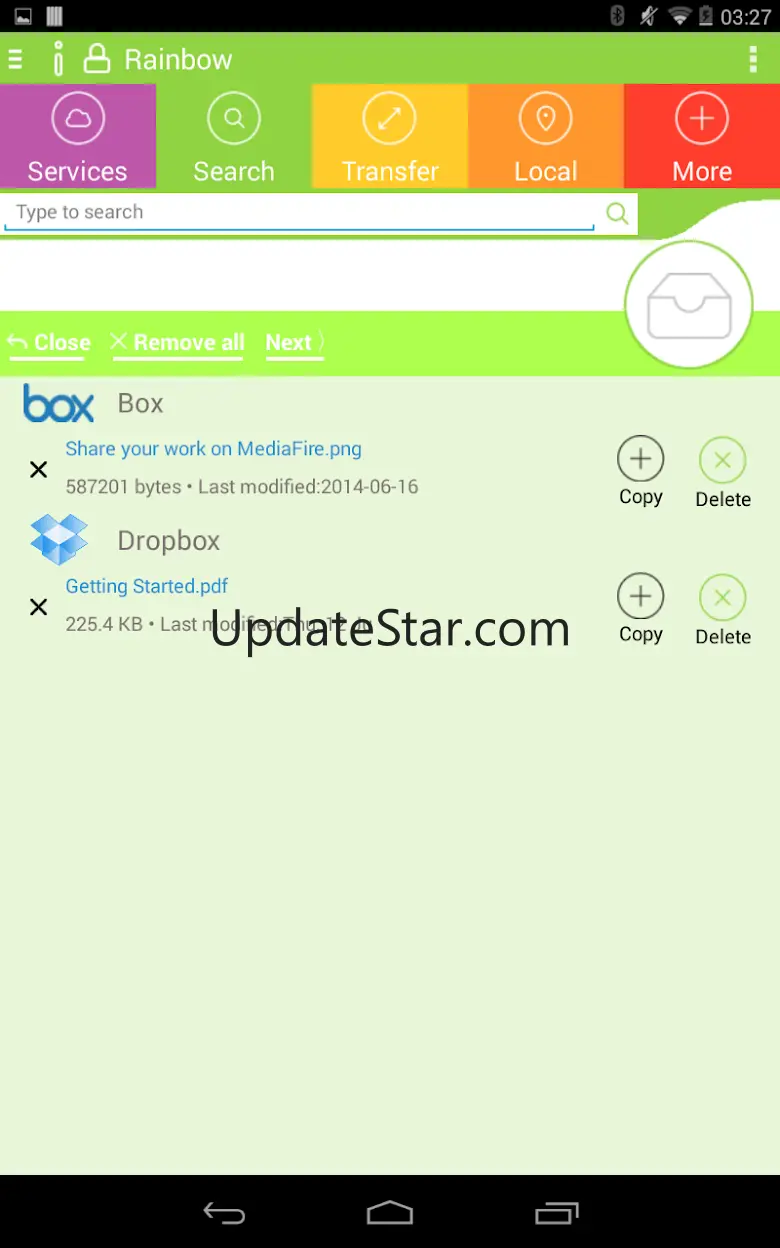 Rainbow - Cloud storage app 2.9.3