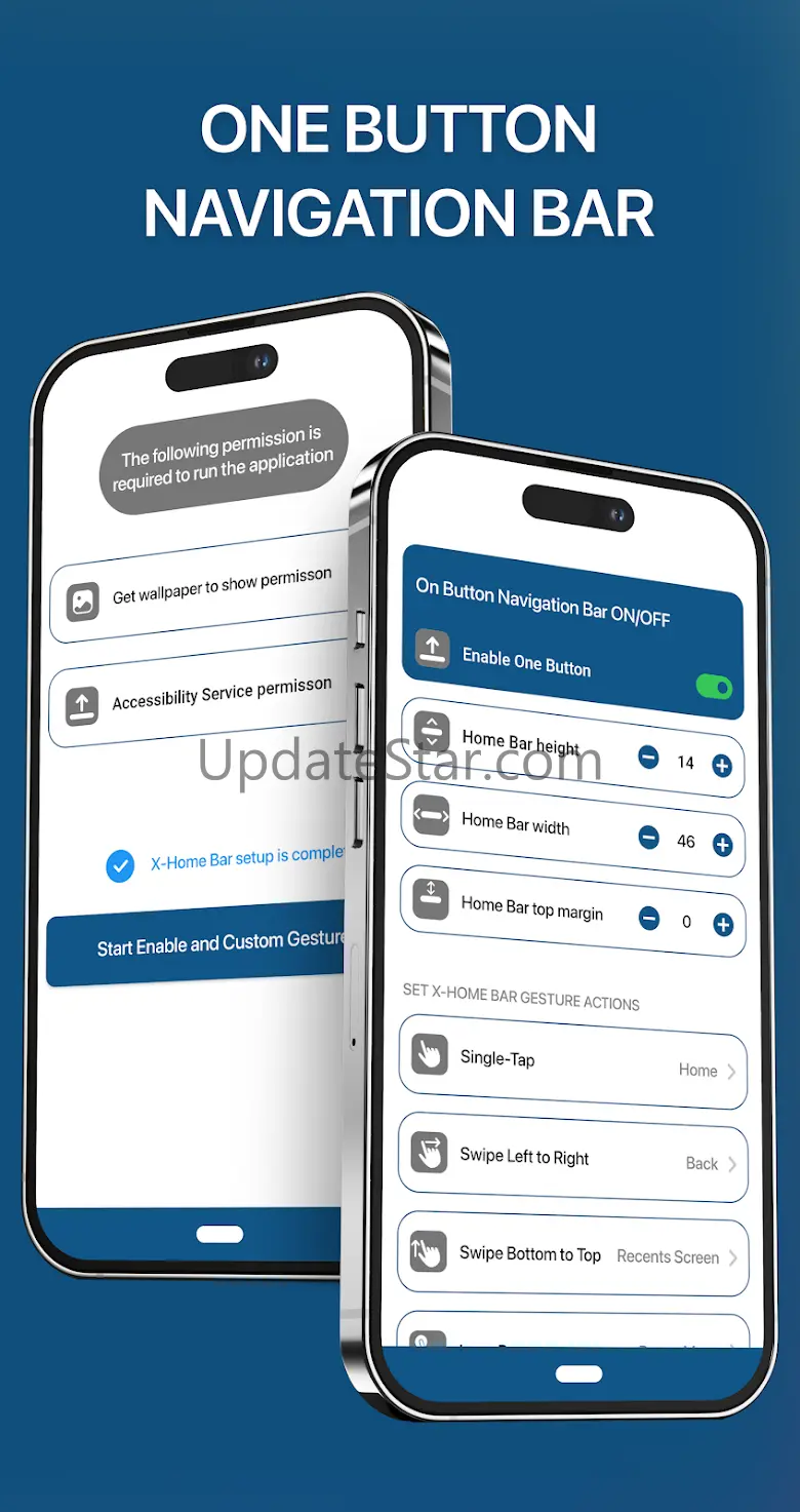 One Button Navigation Bar 2.0.6