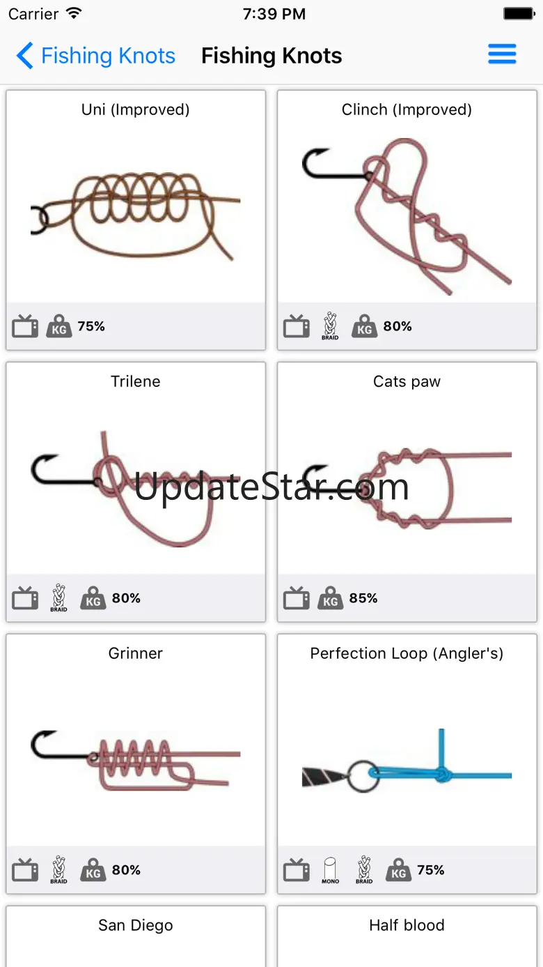 Fishing Knots FishPlanetApps 8.7.58