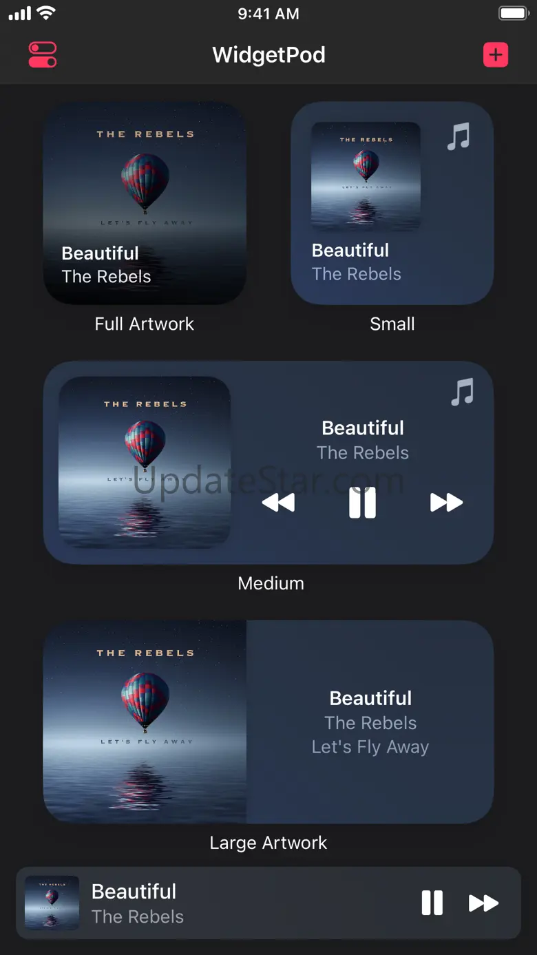WidgetPod - Music Widget 3.1.0