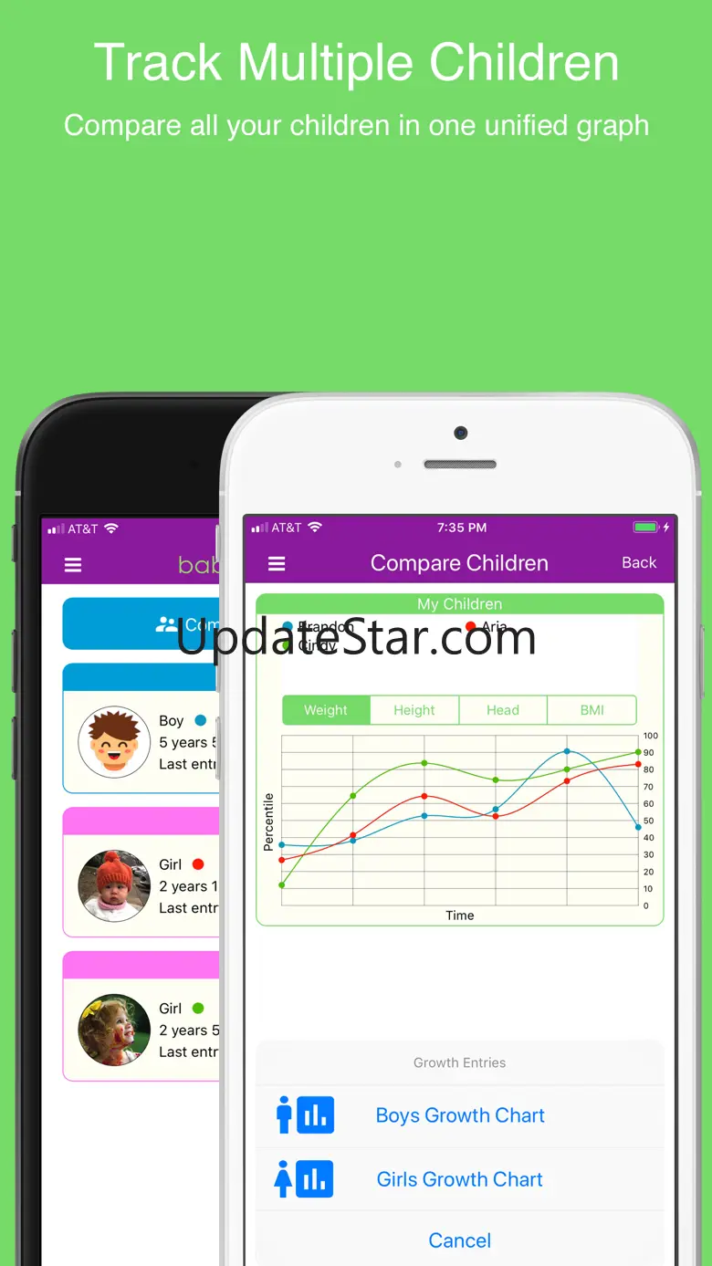 Baby Growth Chart Percentile 3.0.1