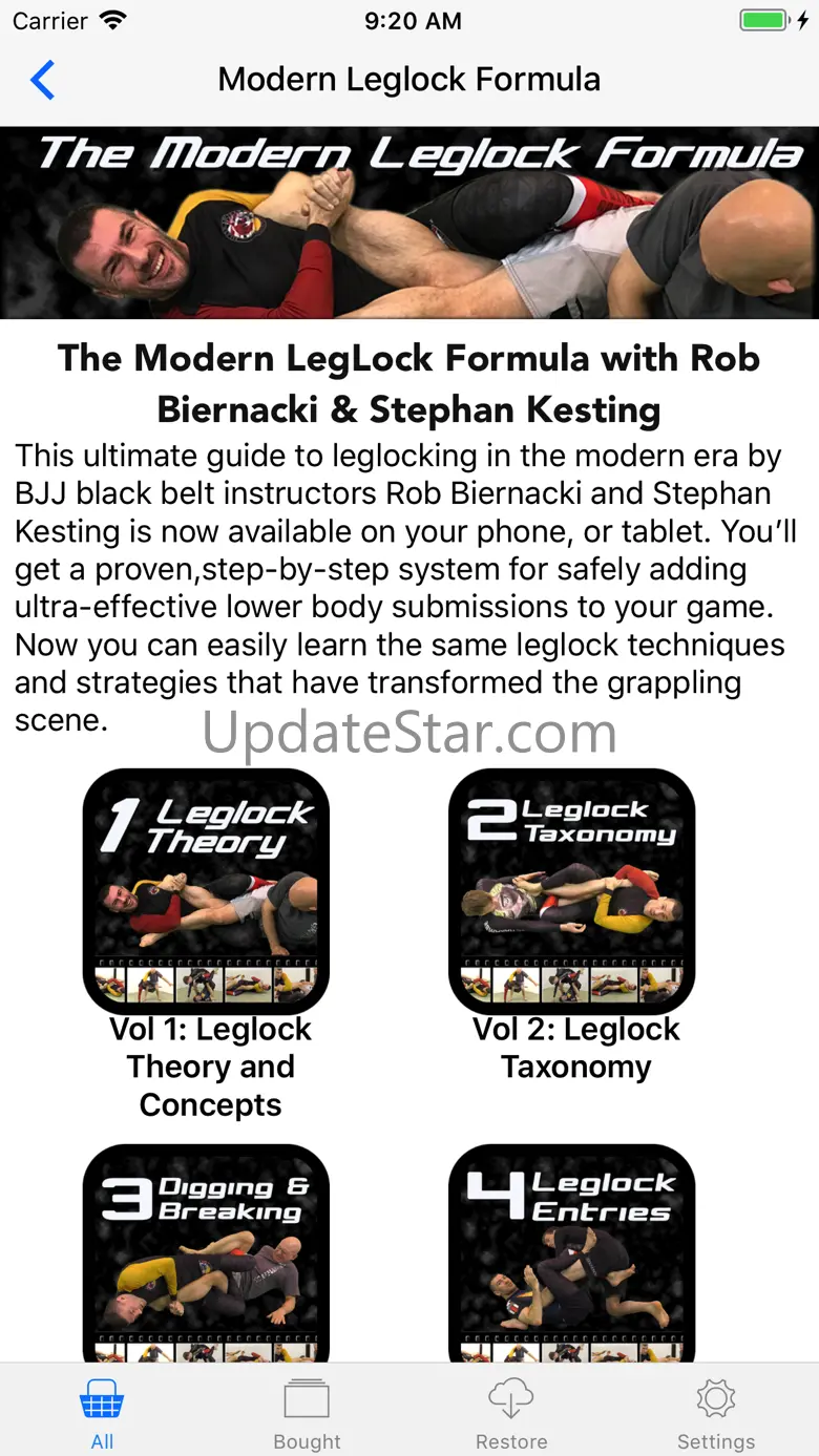 BJJ Master App by Grapplearts 8.0