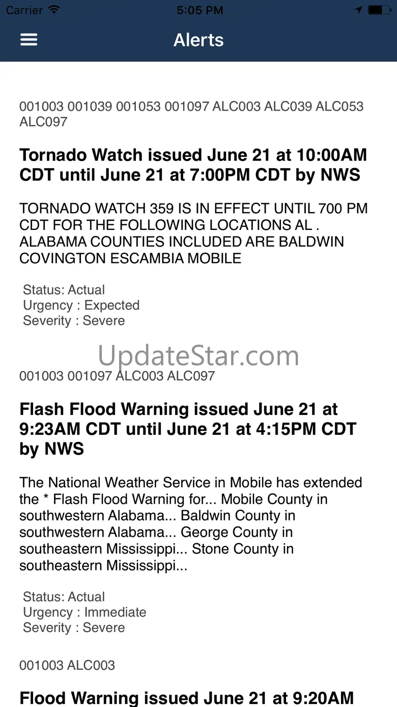 NOAA AWC Aviation Weather 4.83
