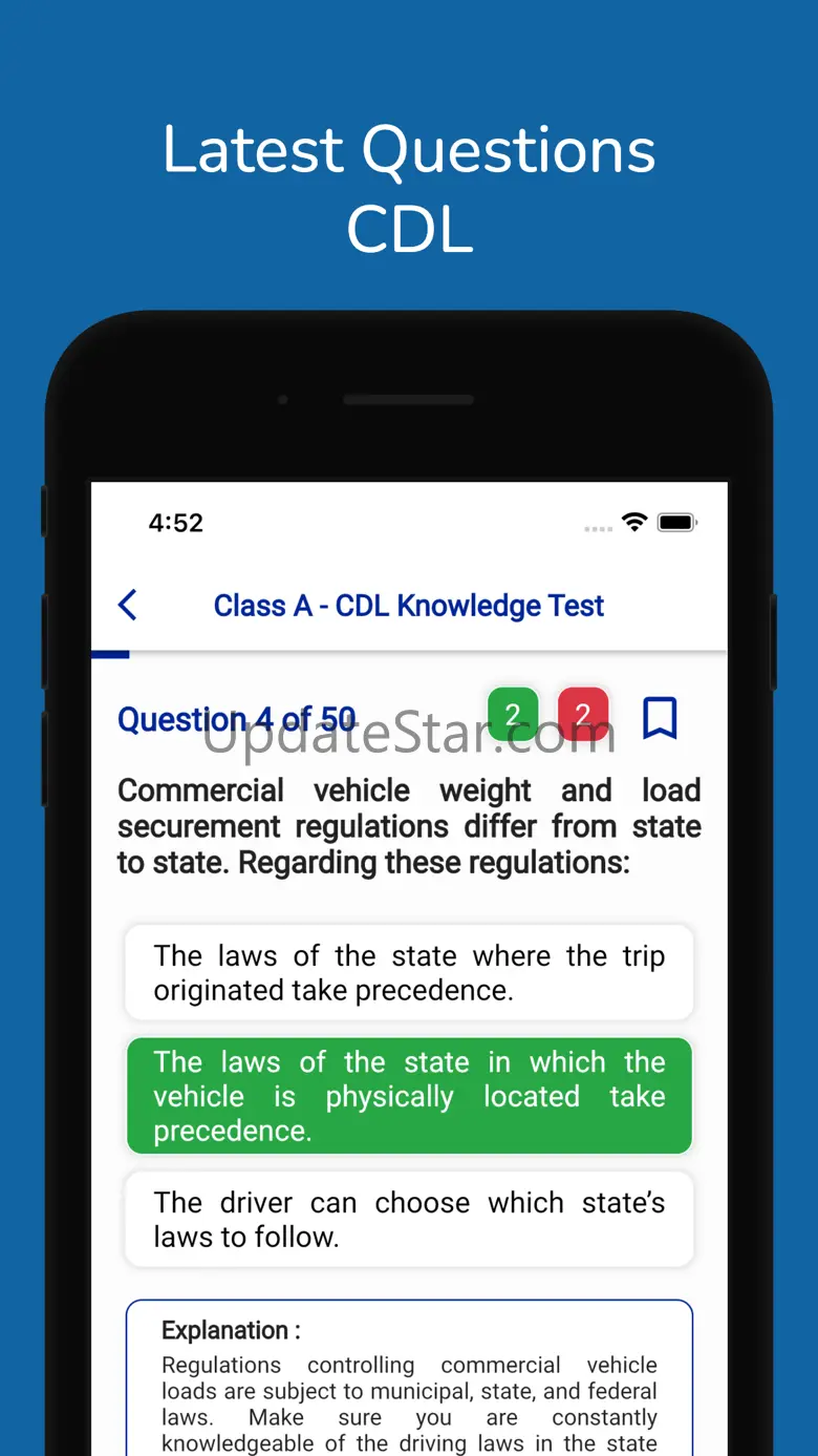 Idaho CDL Permit Practice 6.0