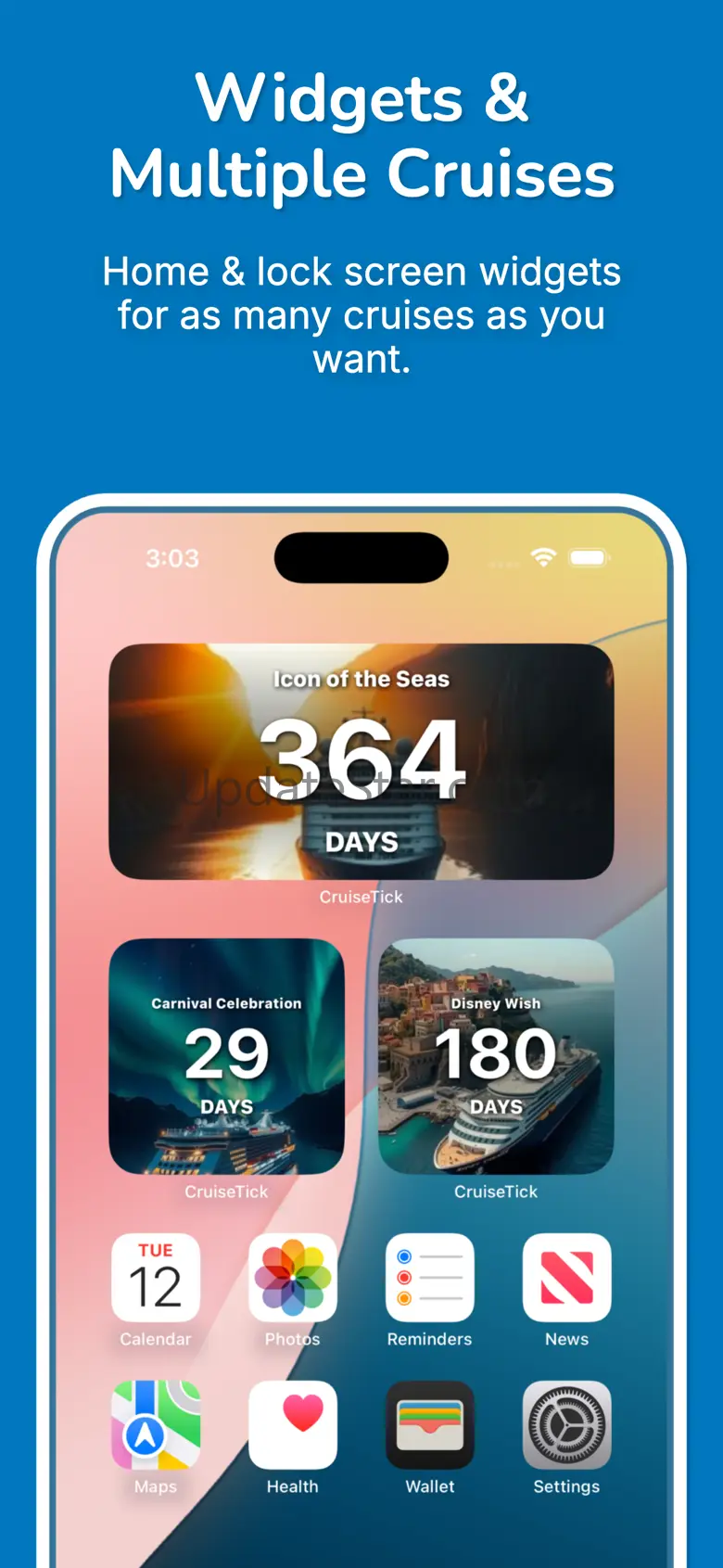 CruiseTick Cruise Countdown 1.0.5