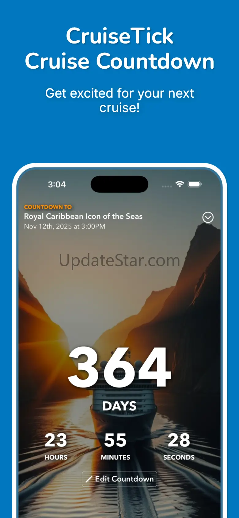 CruiseTick Cruise Countdown 1.0.5