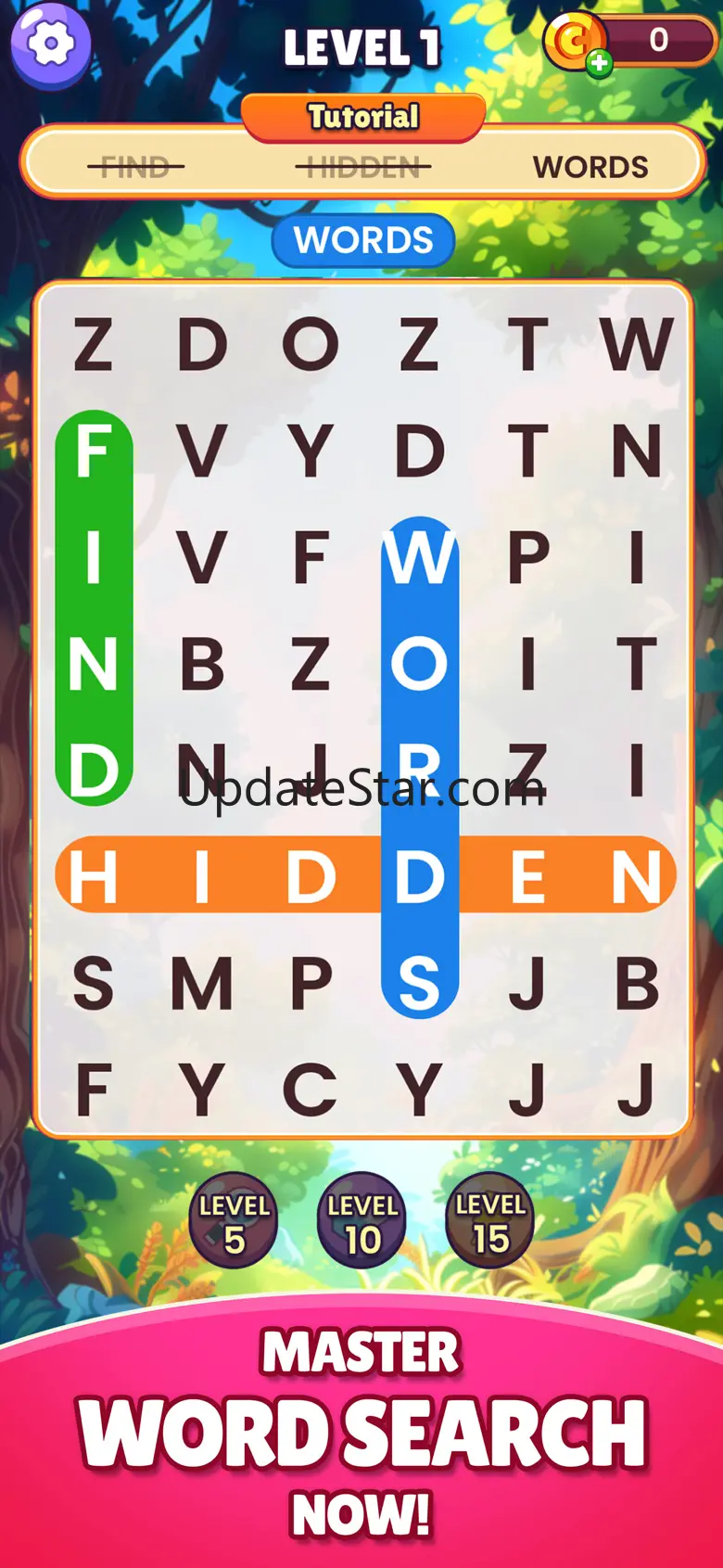 WordSearch Find Infinite Words 1.10