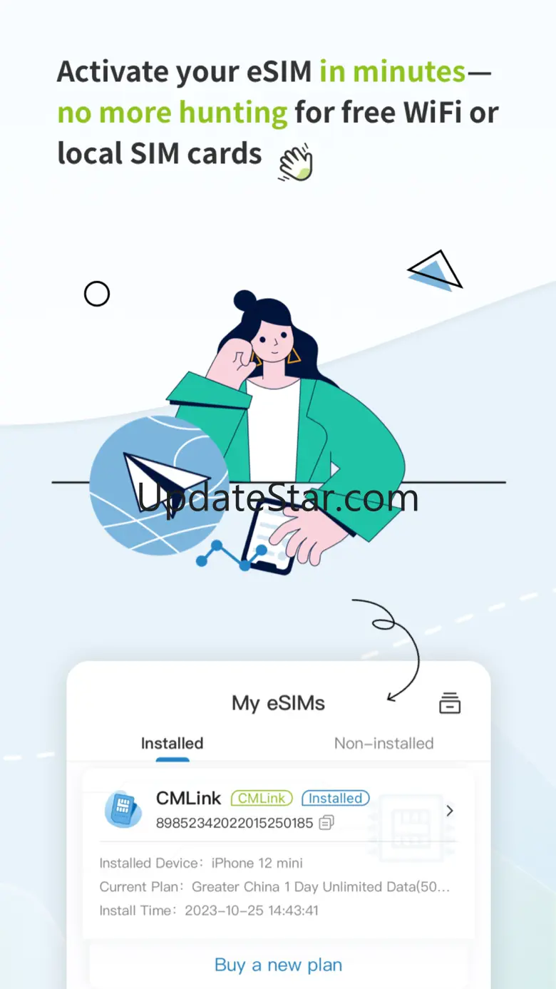 CMLink eSIM: Global eSIM Plan 2.1.0