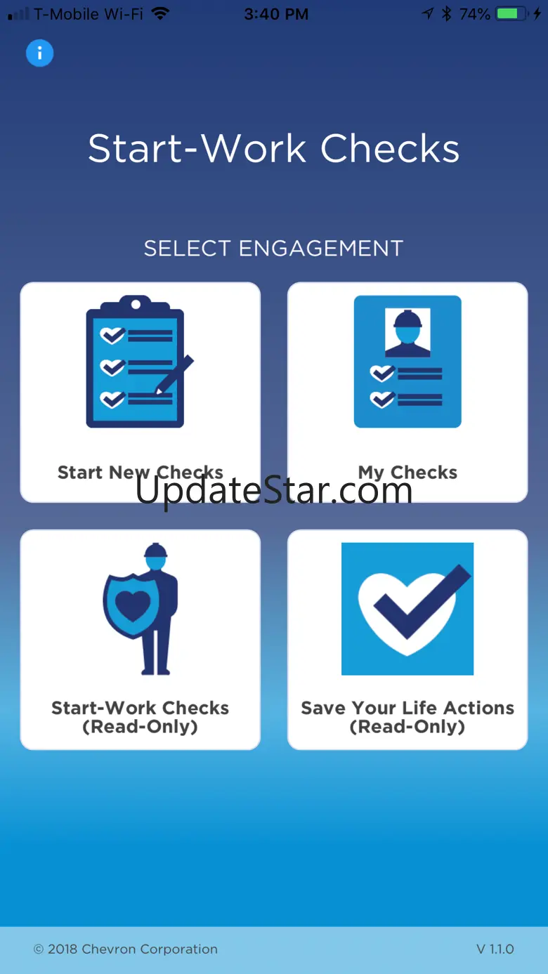 Chevron Start-Work Checks 6.0