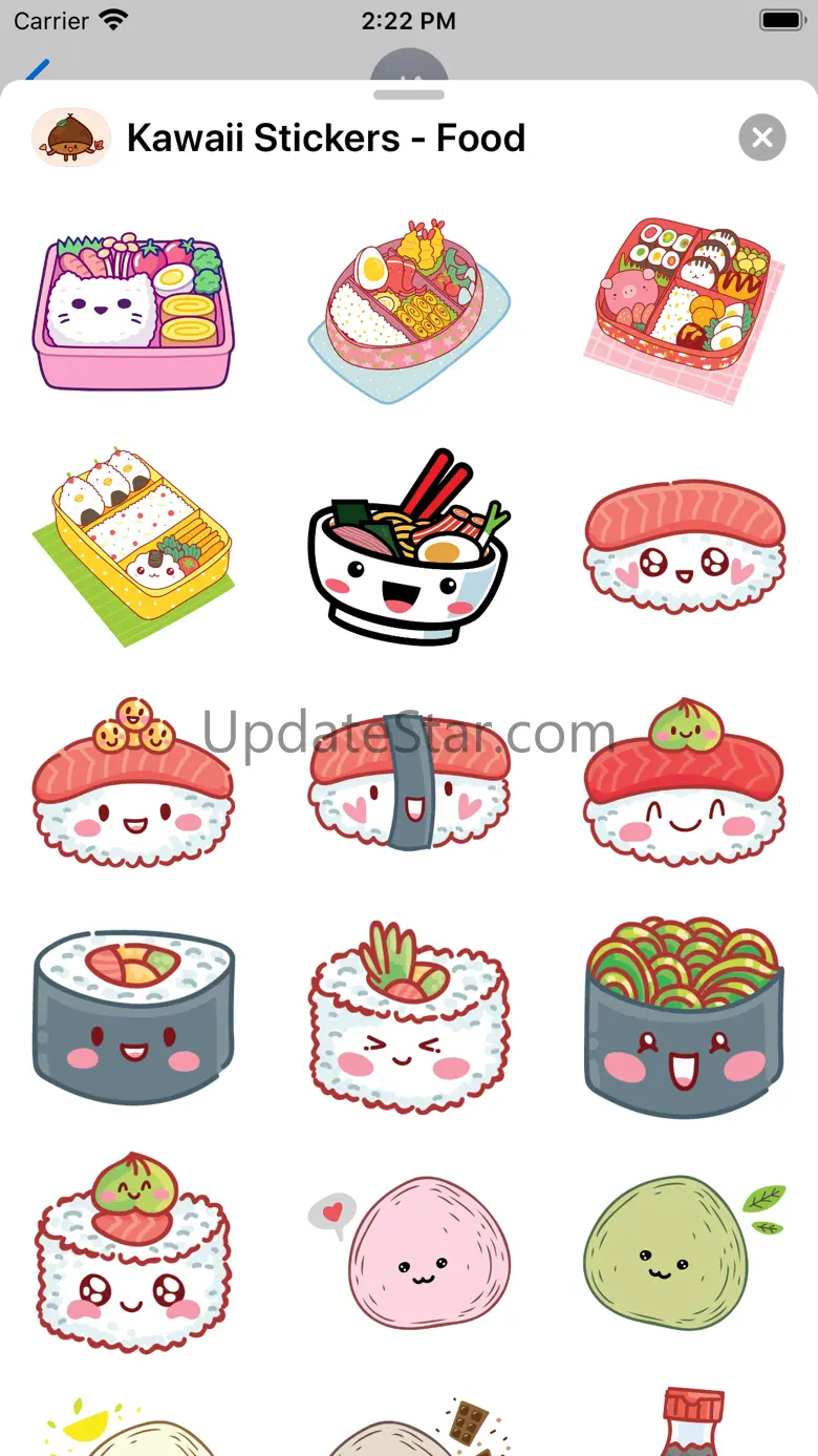 Kawaii Stickers - Food 1.1