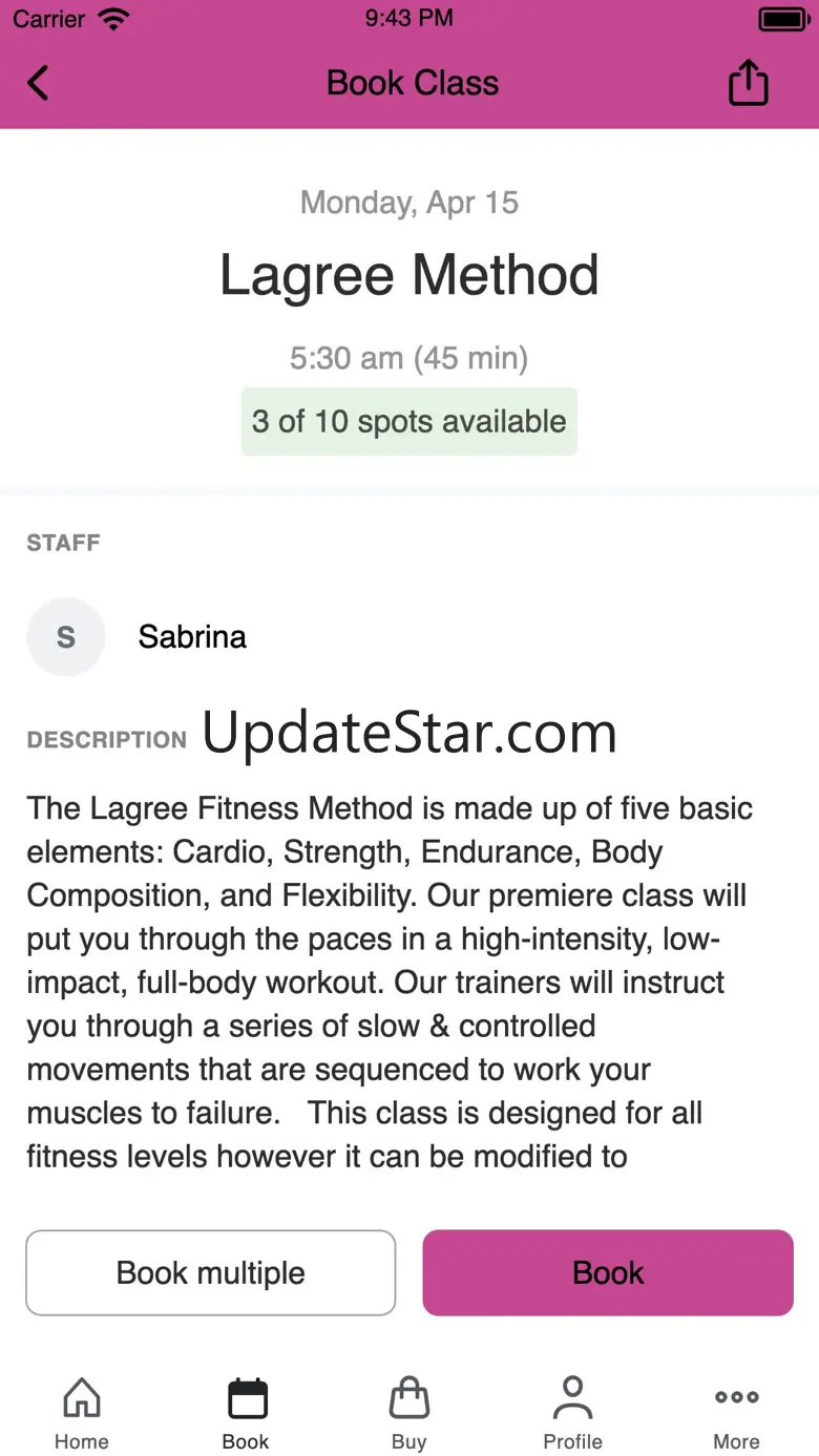 Tone Fitness Studio 7.500.0