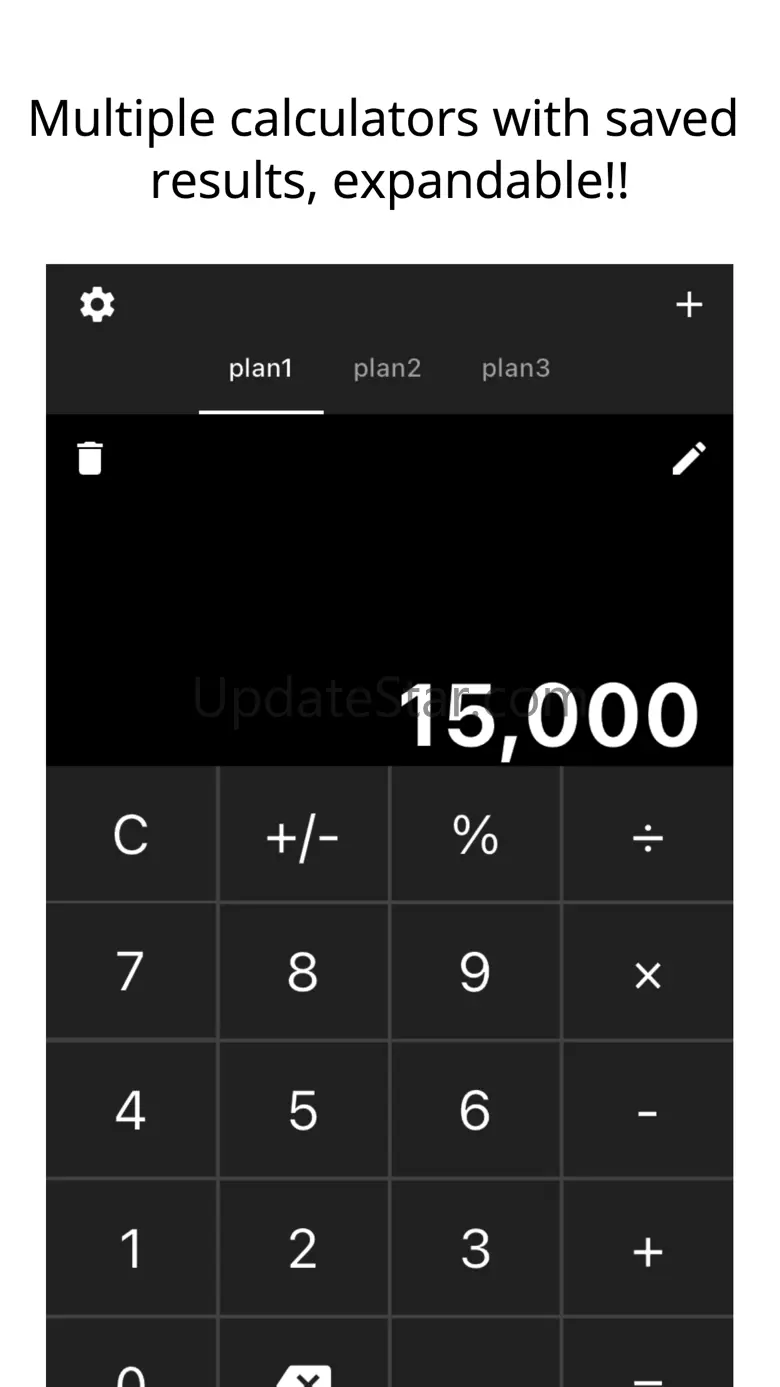 Multi-tab Calc - A simple app. 0.8.3