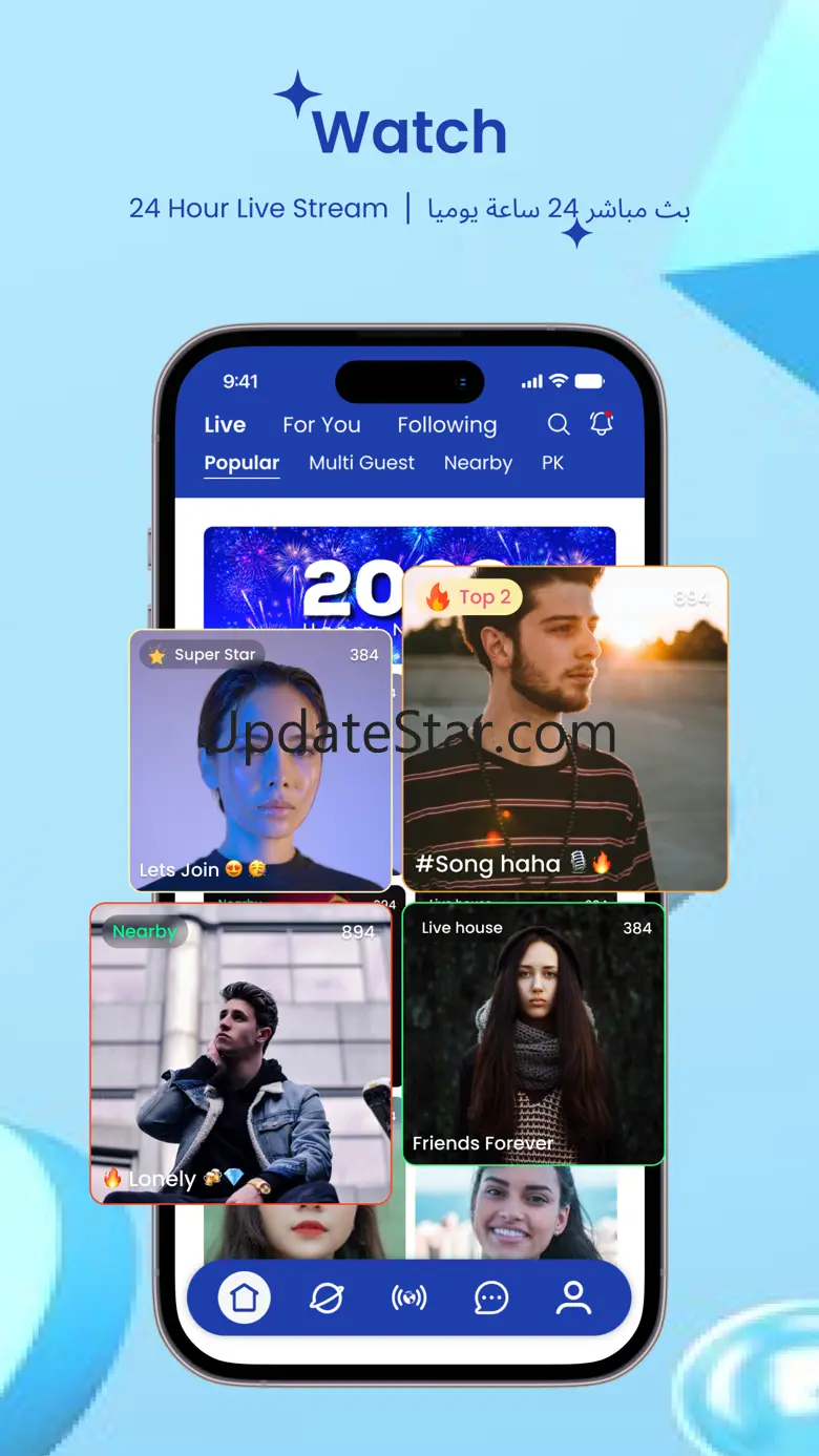 RoccoVideo-Fun Videos, Go Live 2.4.0