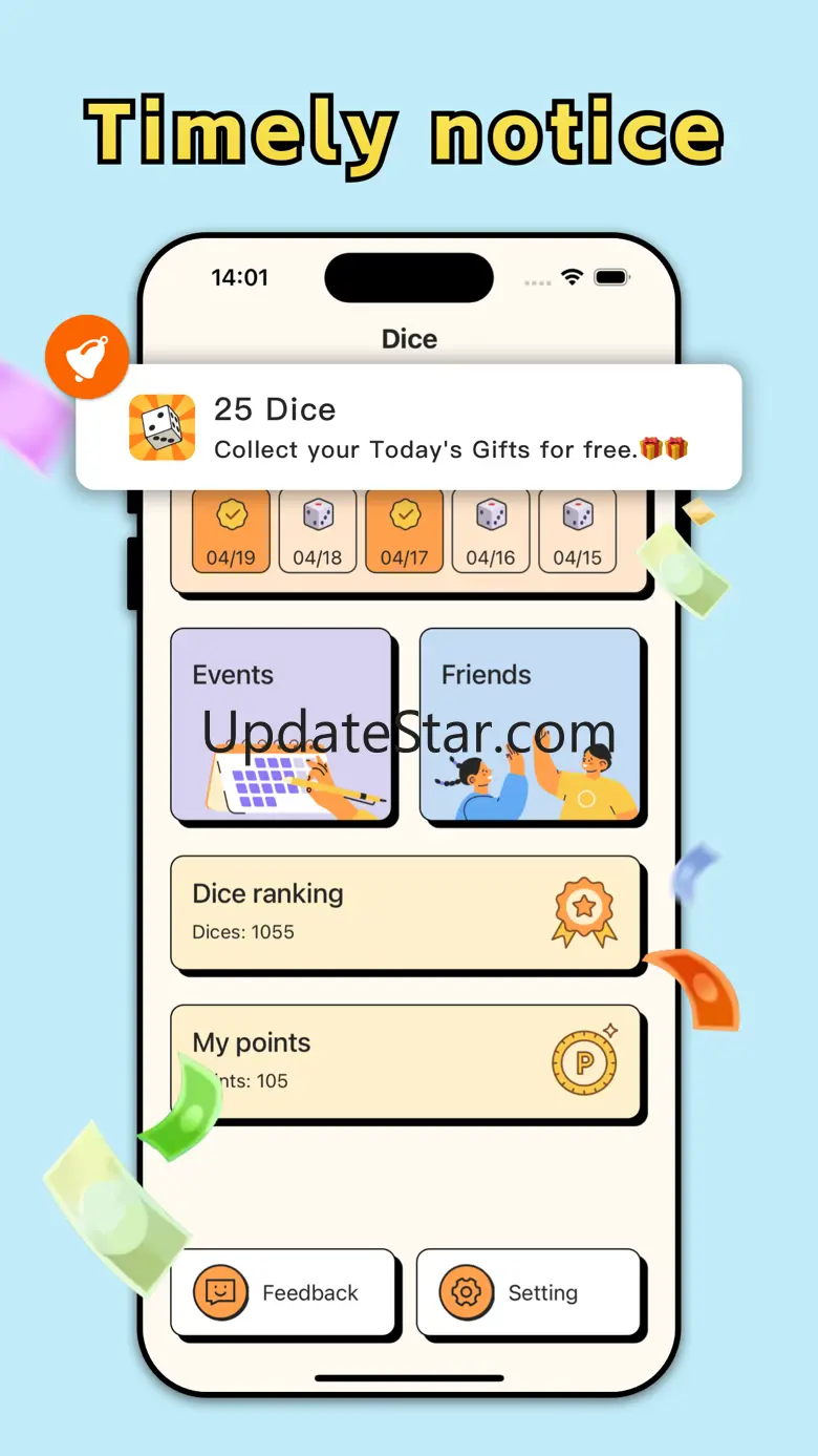 HT Go Rewards - Dice & Events 1.2.3