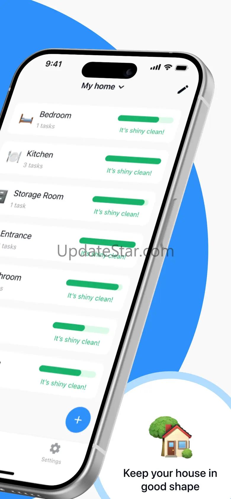 DustUp: Home Cleaning Schedule 1.0.5