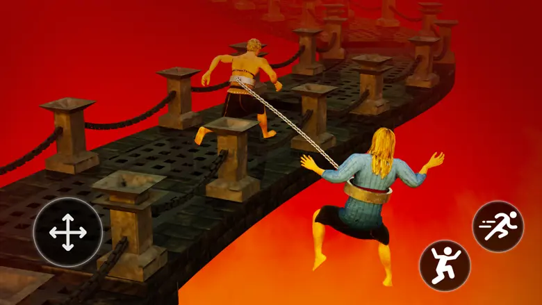 Chained Climbing Parkour Up 0.3