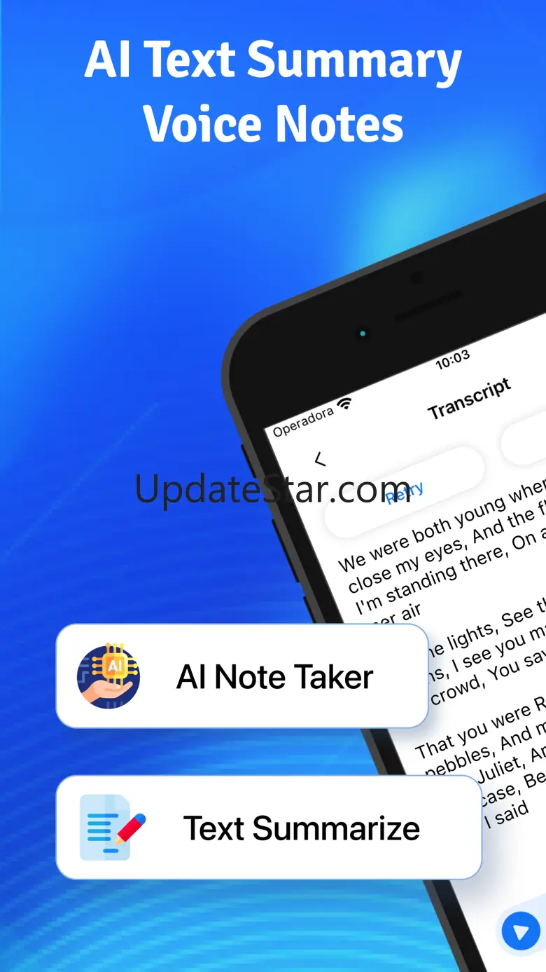 Ai Note Taker Text Summary 1.0
