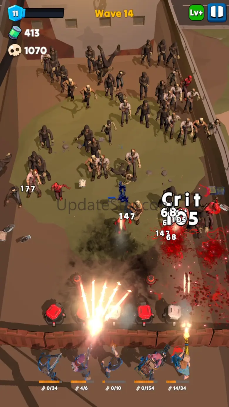 Idle Zombie Wave: Survivors 1.9.14