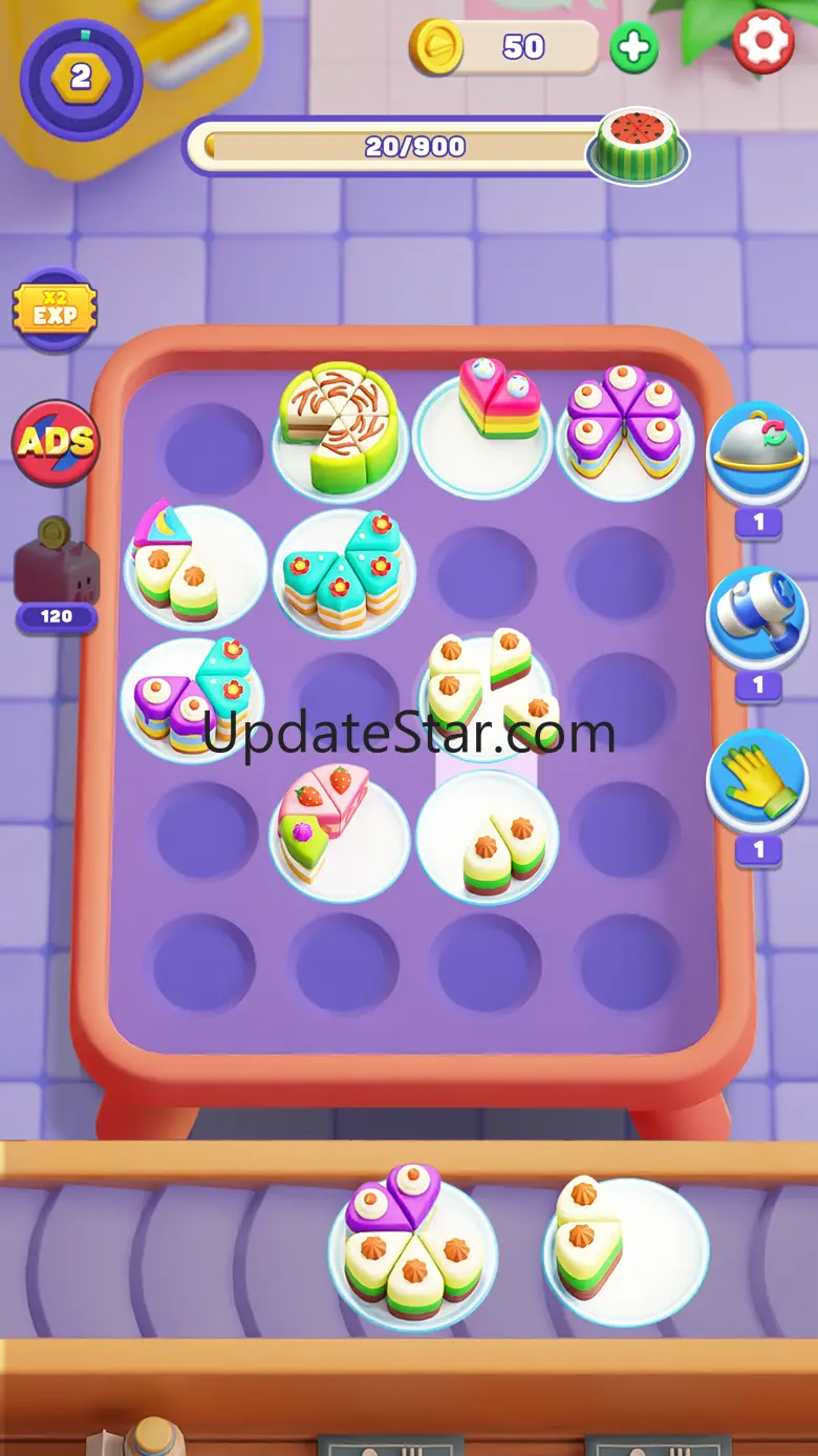 Cake Match: Sort 3D