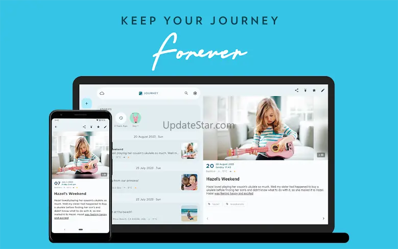 Journey: Diary, Journal, Notes 5.5.3D-play
