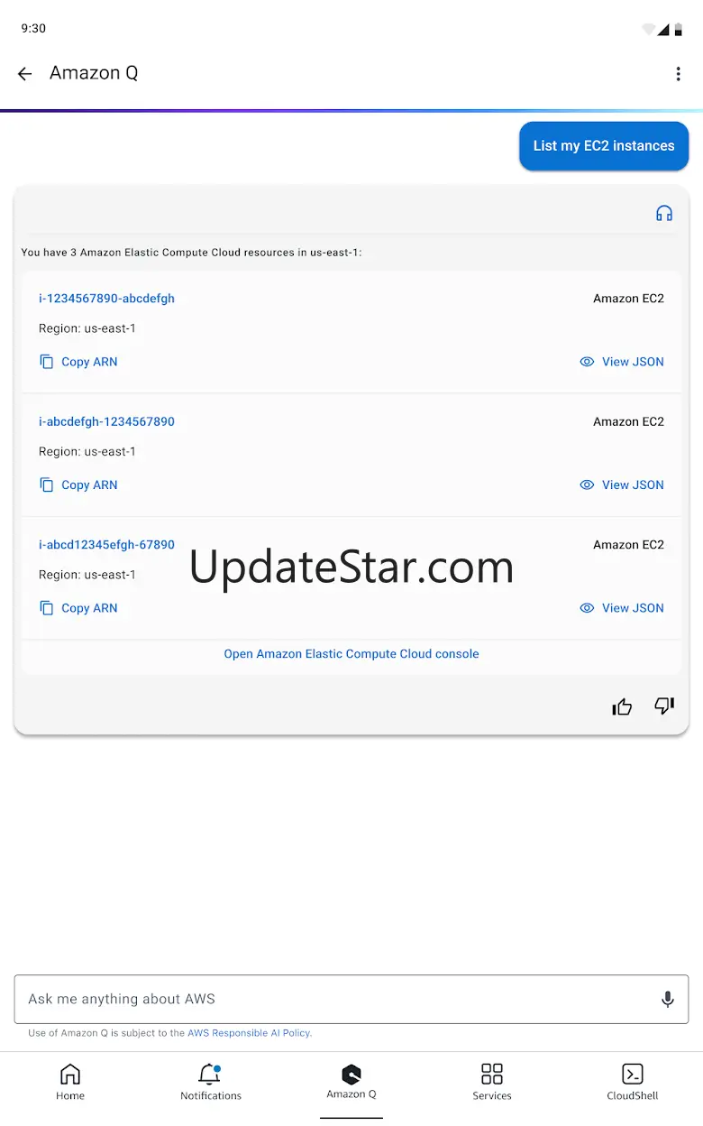 AWS Console 3.4.6