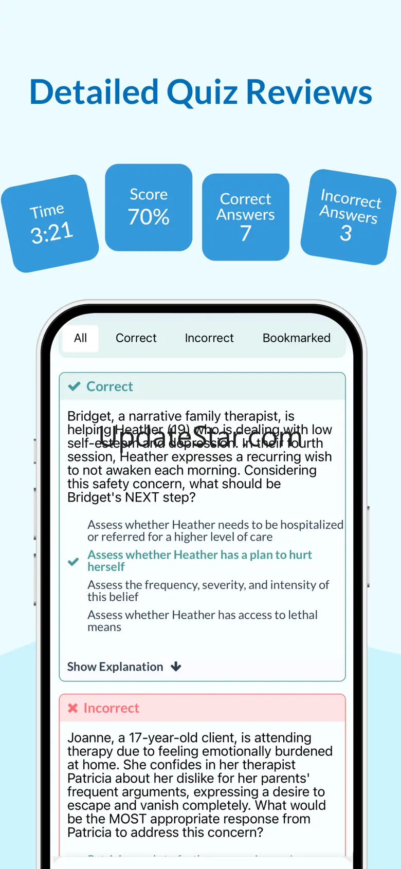 MFT Test Prep 2024 1.4.36