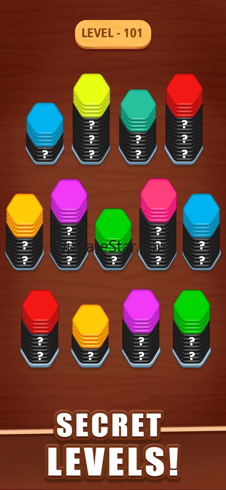 Hexa Sort 3D: Wood Sort Master 1.0