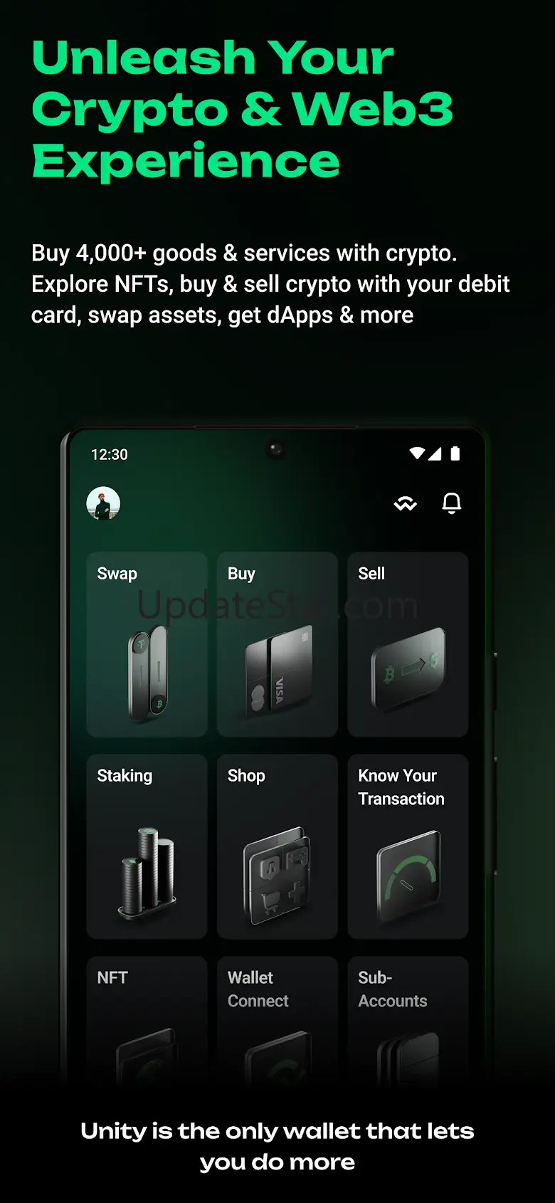 Unity Wallet: Crypto & Bitcoin 8.3.0
