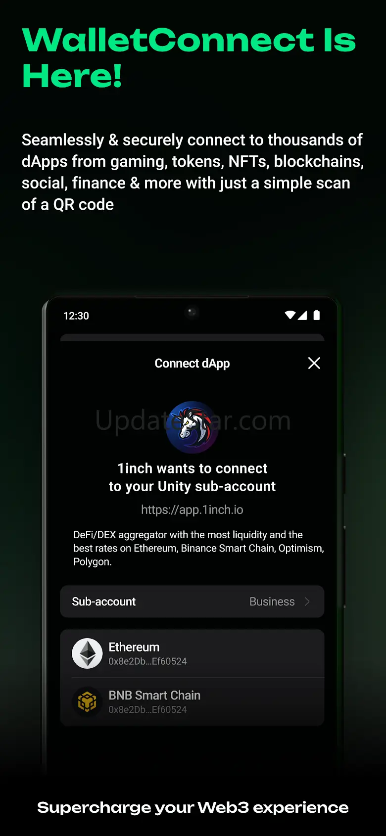 Unity Wallet: Crypto & Bitcoin 8.3.0