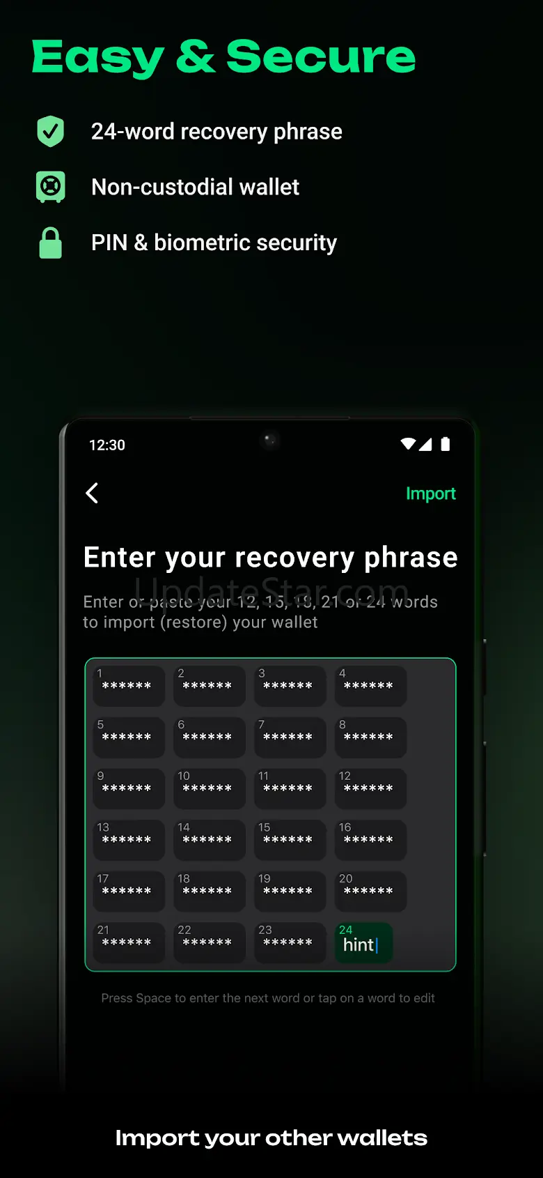 Unity Wallet: Crypto & Bitcoin 8.3.0