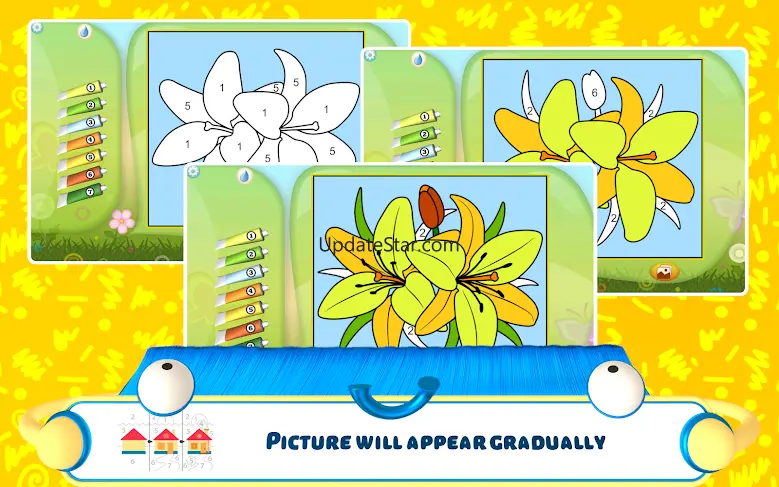 Kids Flower Color by Number 3.0.3
