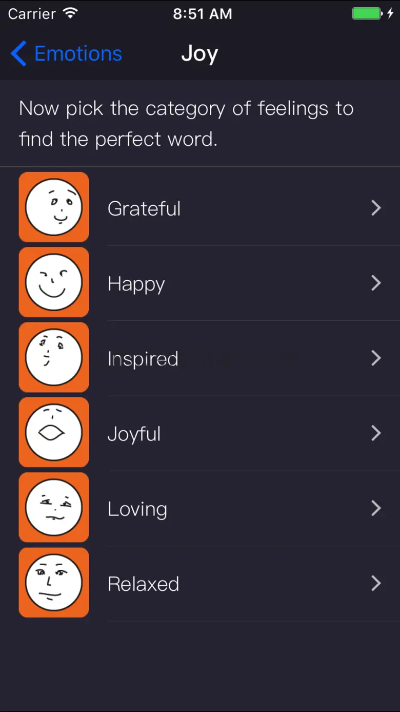 emotionary by Funny Feelings ® 1.2