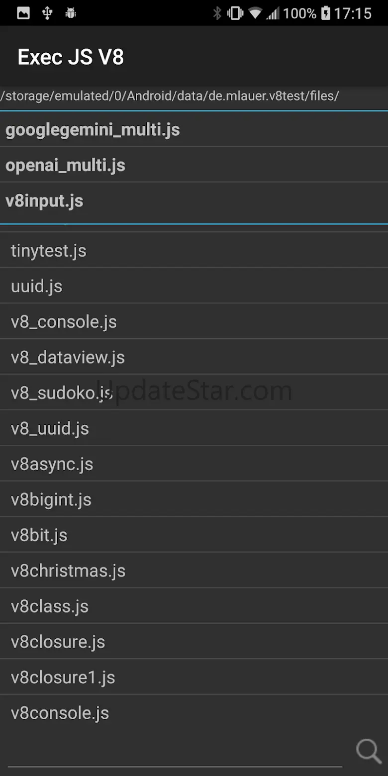 Exec Javascript (ES9) 1.77