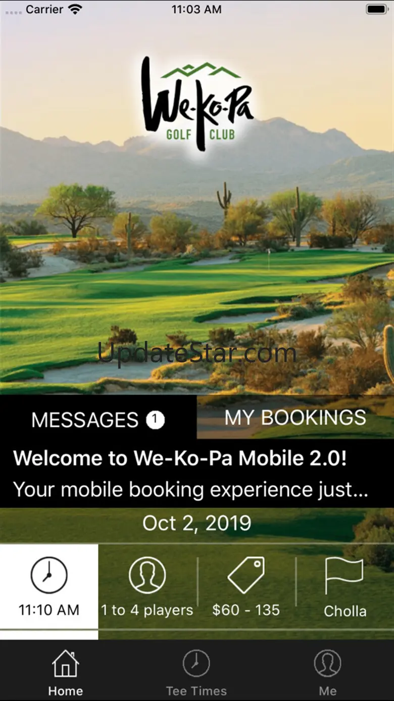WeKoPa Golf Club Tee Times 2.11.1
