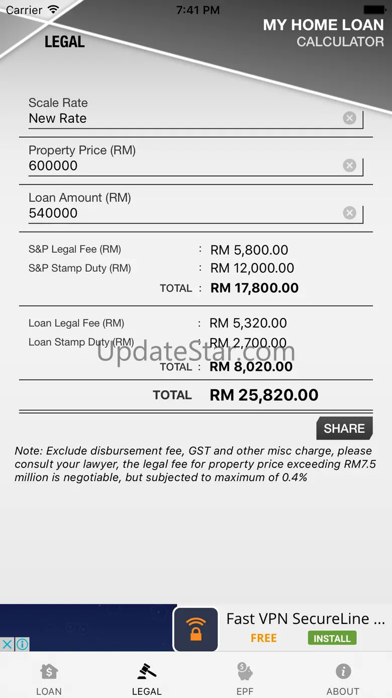 Malaysia Home Loan Calculator 2.0.2