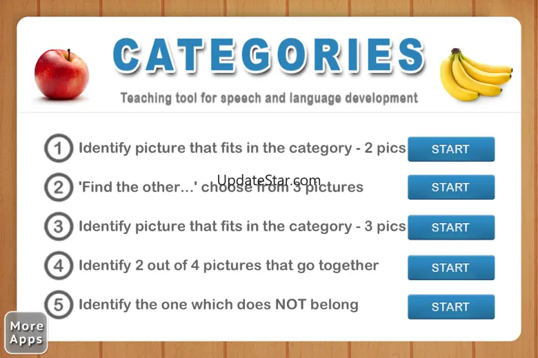 Categories from I Can Do Apps 1.3.1