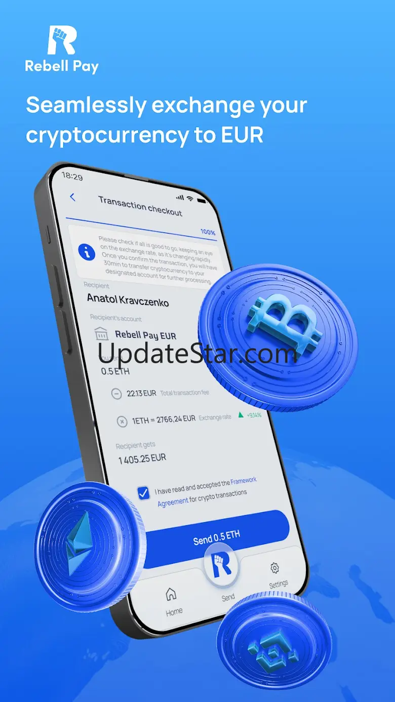 Rebell Pay - online transfers 3.6.2