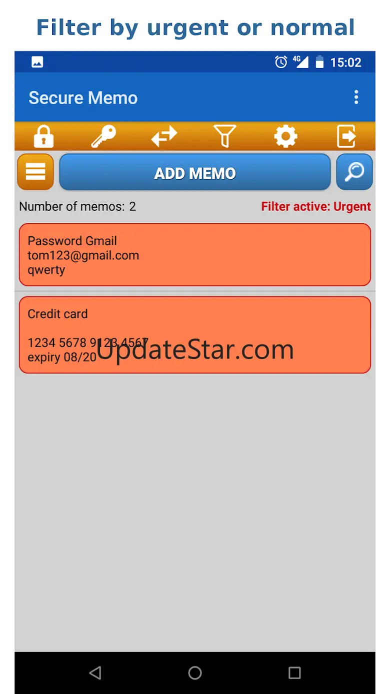 Secure Memo - Encrypted notes 2.3.0