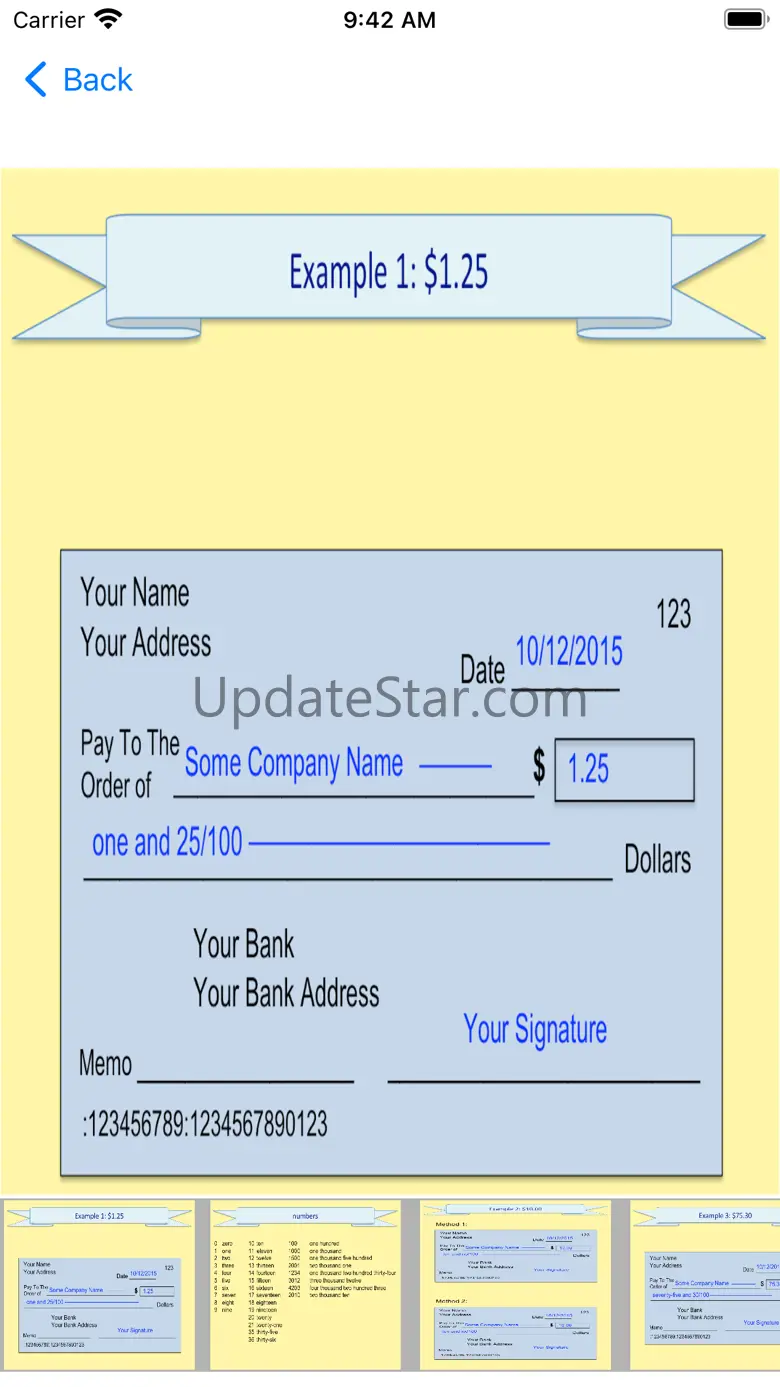 write checks 3.3