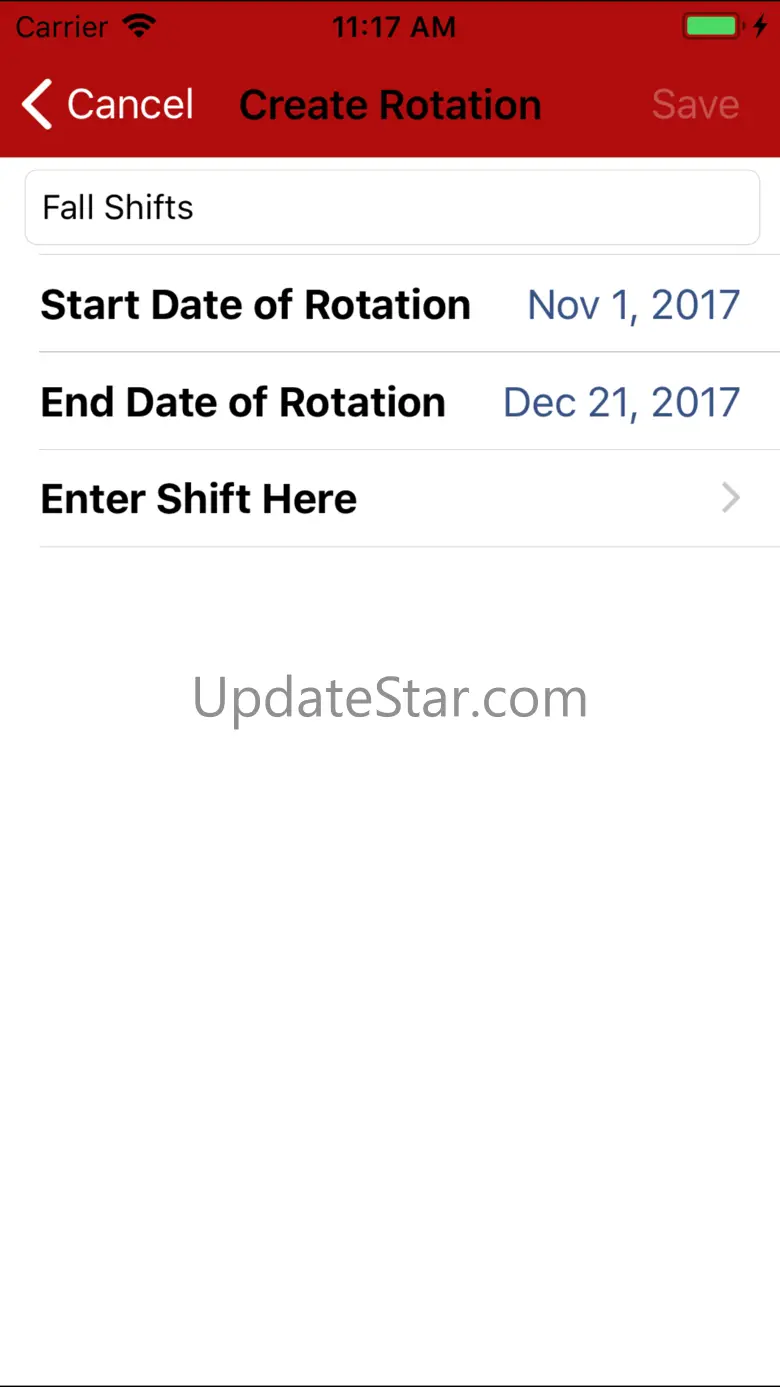 Shift Rotation 1.9